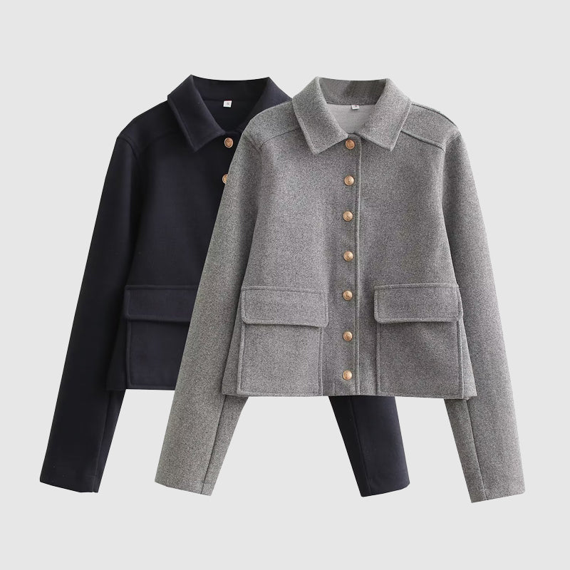 Audrey Parisian Chic Short Coat