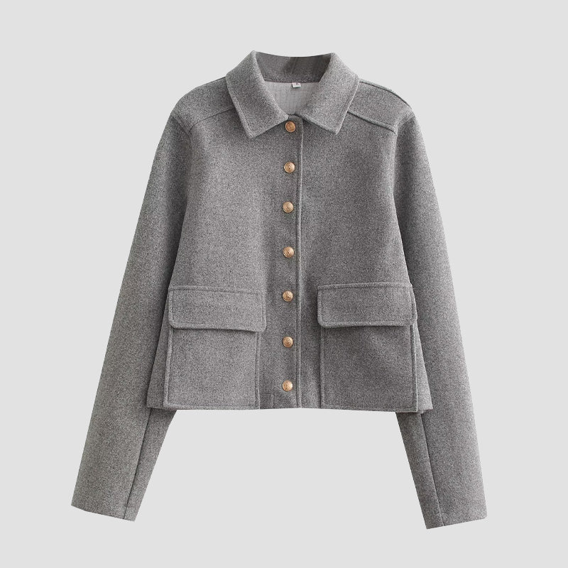 Audrey Parisian Chic Short Coat