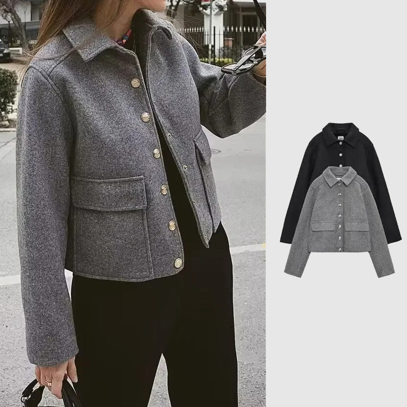 Audrey Parisian Chic Short Coat