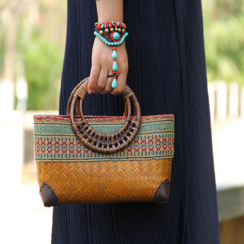 Boho Goddess Woven Bag