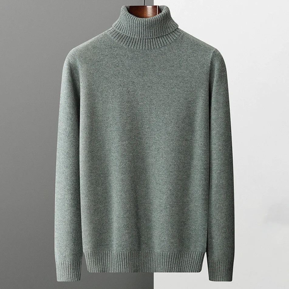 Crystal Luxe Turtleneck Sweater