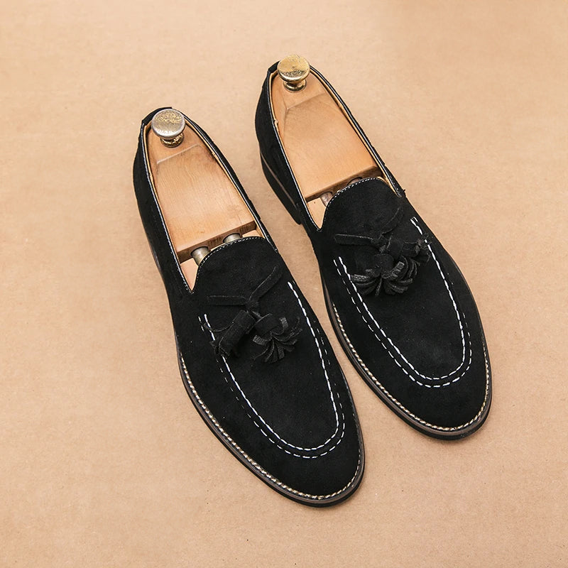 Dan Anthony Athens Suede Loafers