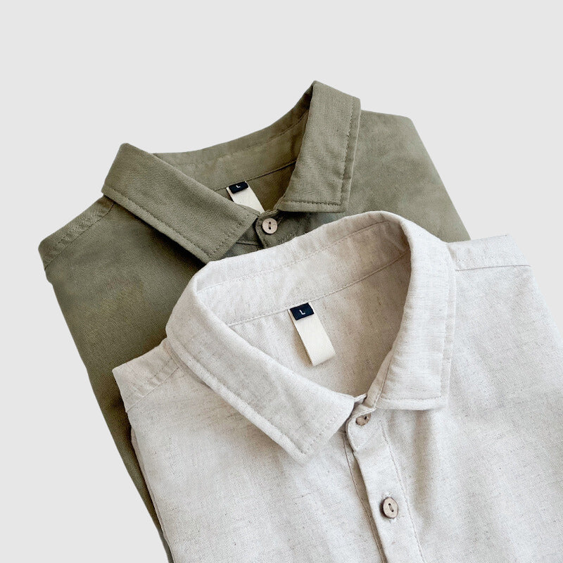 Dan Anthony Bahamas Linen Polo Shirt