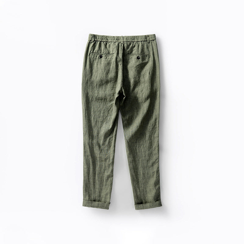 Dan Anthony Capri Linen Pants