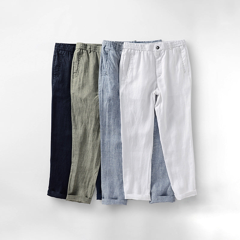 Dan Anthony Capri Linen Pants