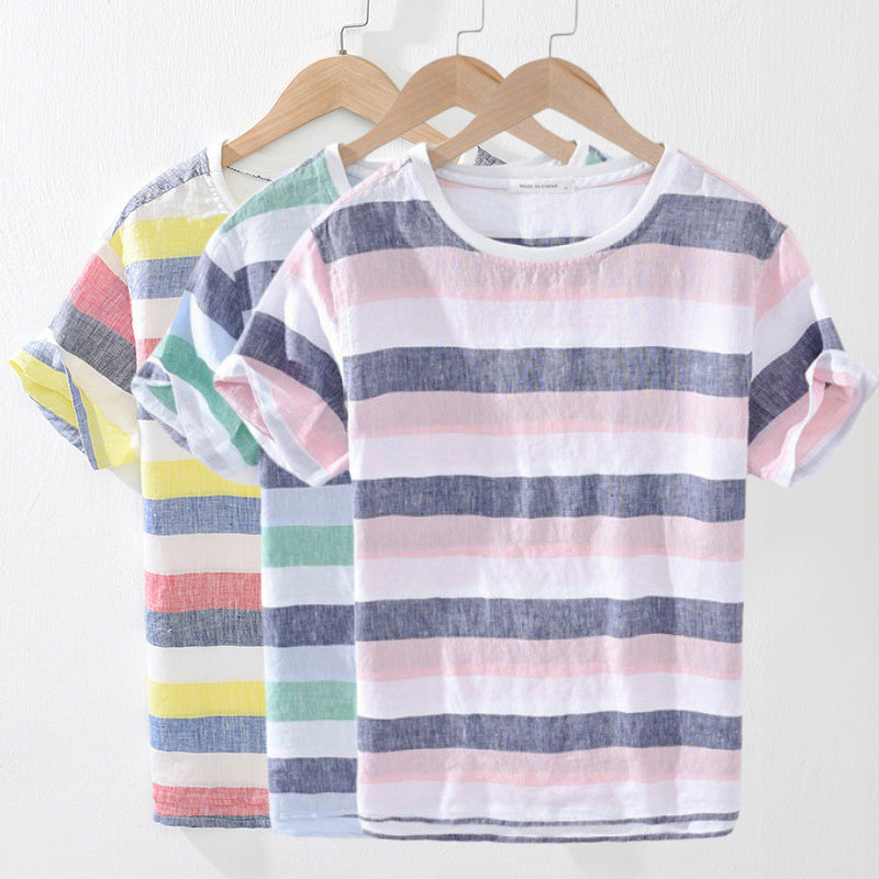 Dan Anthony Colorburst Stripes Shirt