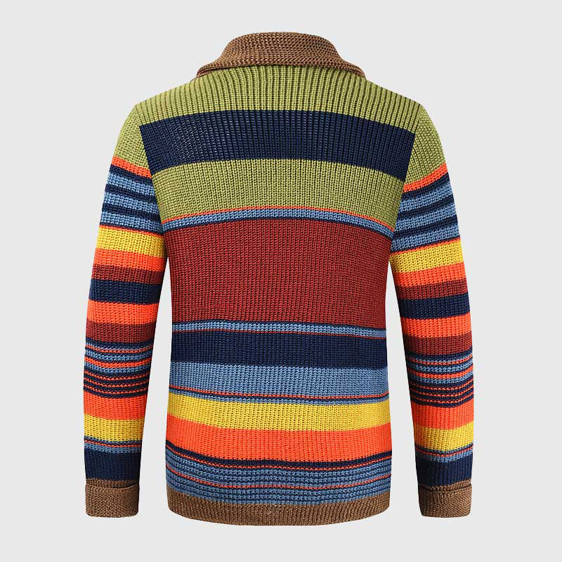 Dan Anthony Colorful Craft Cardigan