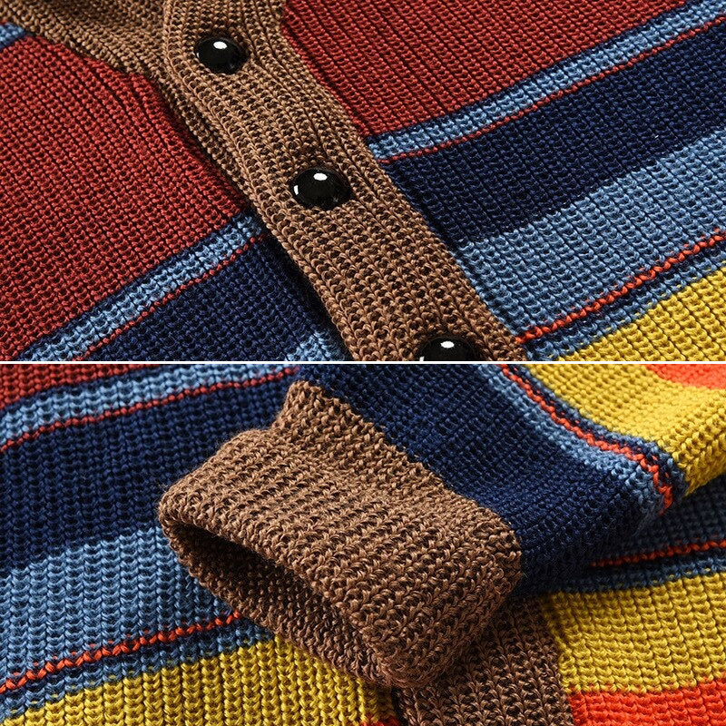 Dan Anthony Colorful Craft Cardigan