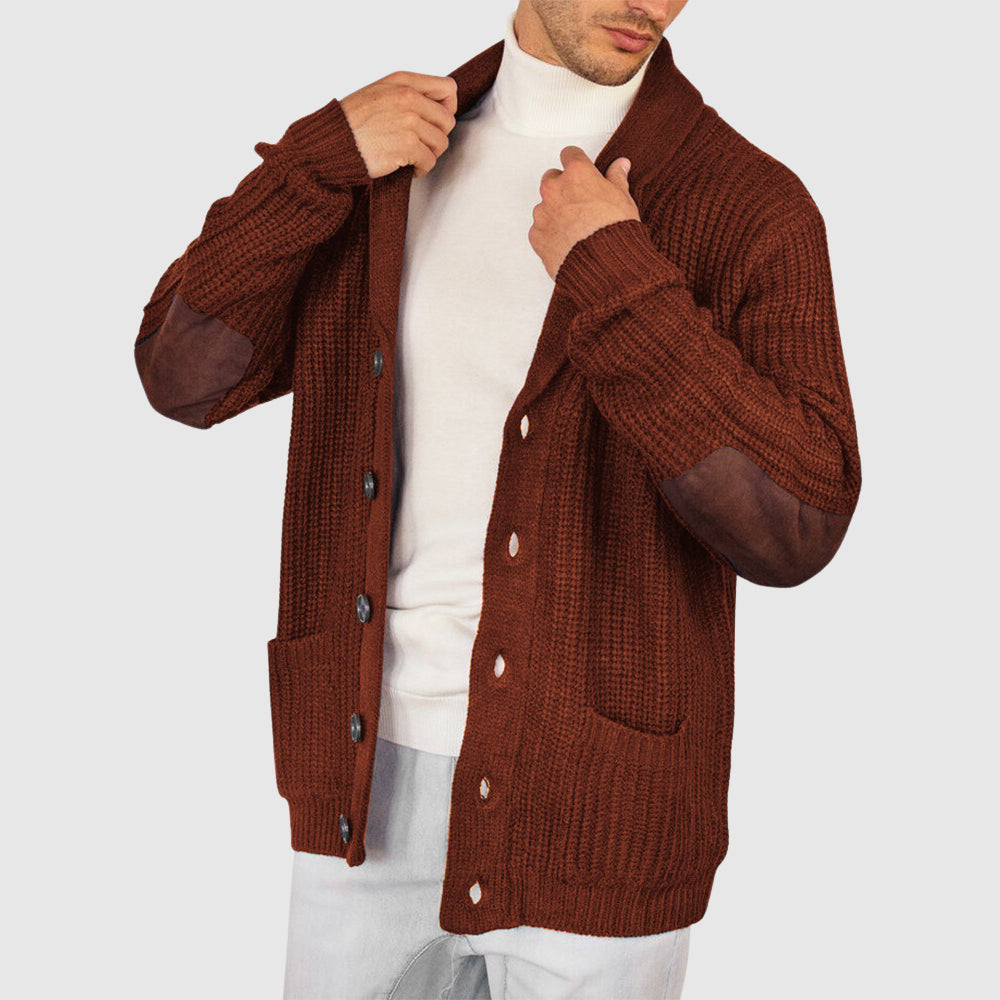 Dan Anthony Elbow Patches Sweater