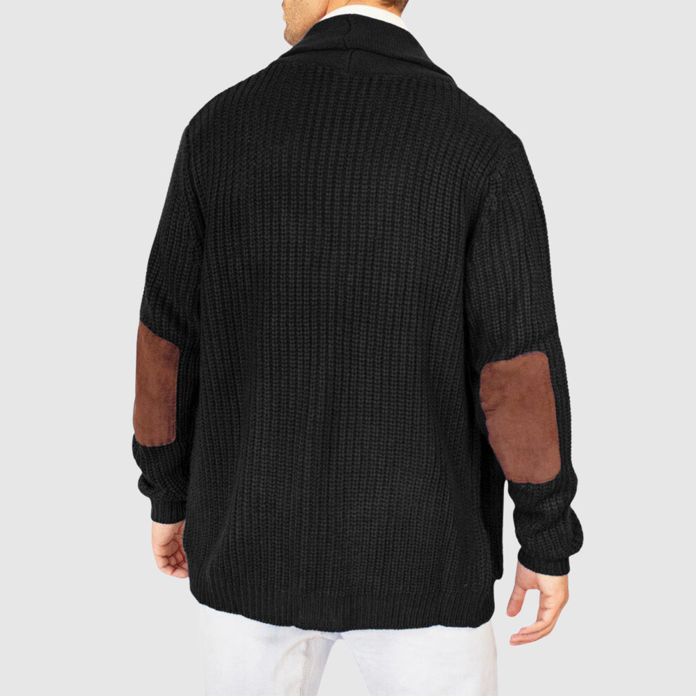 Dan Anthony Elbow Patches Sweater