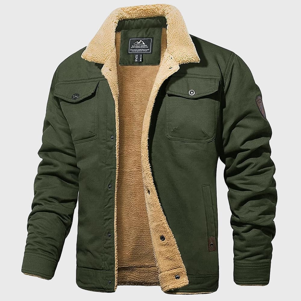 Dan Anthony Evergreen Bomber Jacket