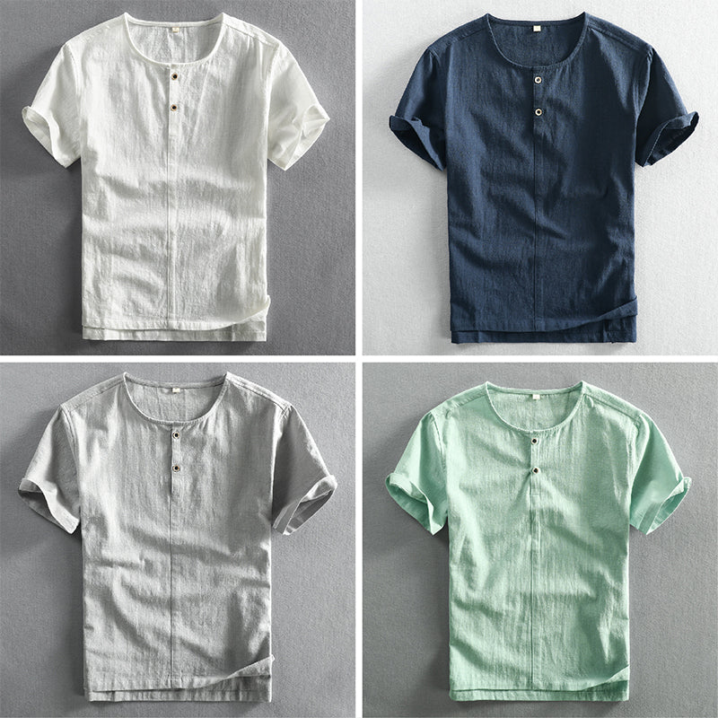 Dan Anthony Island Breeze Linen Shirt