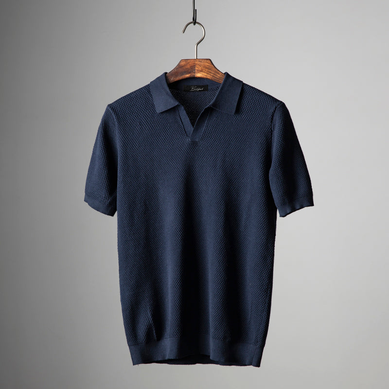 Dan Anthony Knitted Polo Shirt