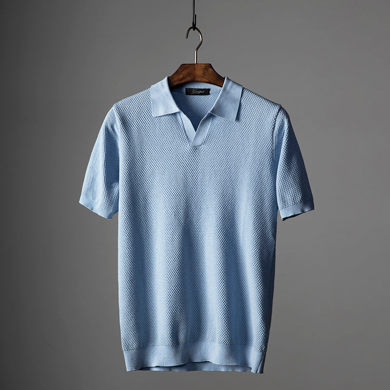 Dan Anthony Knitted Polo Shirt