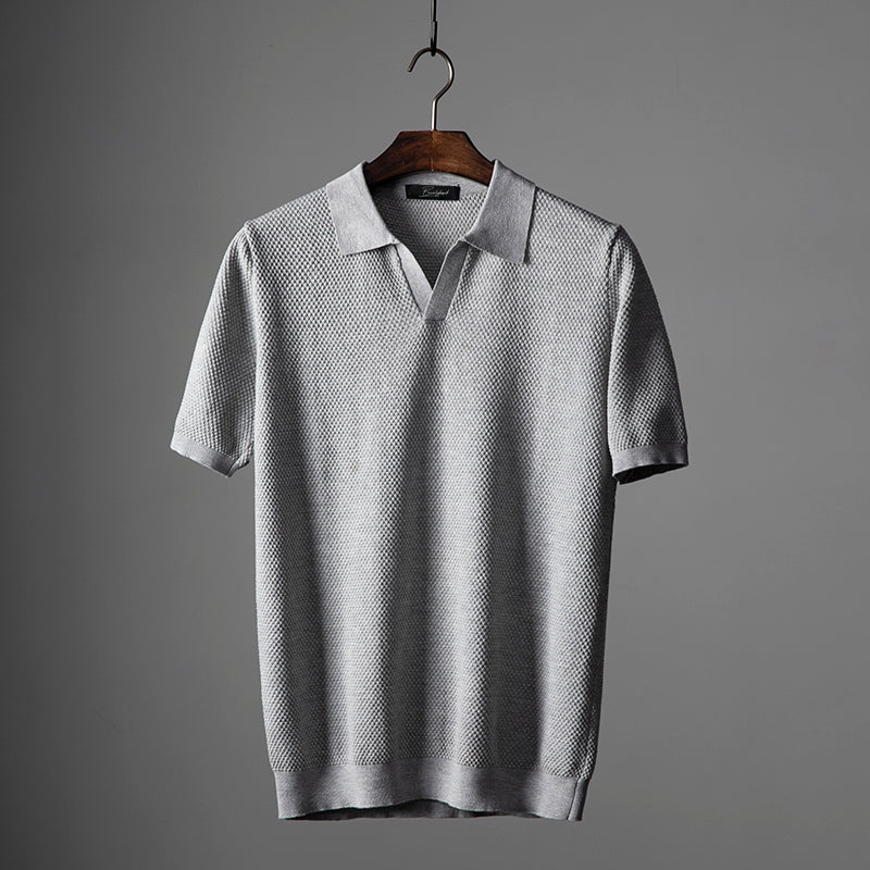 Dan Anthony Knitted Polo Shirt