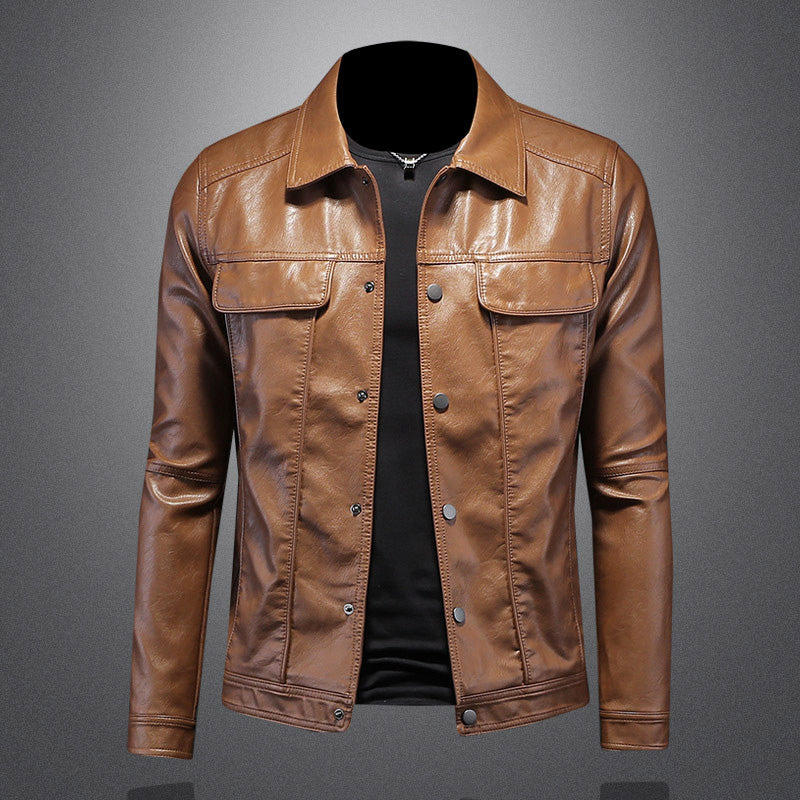 Dan Anthony Leather Biker Jacket