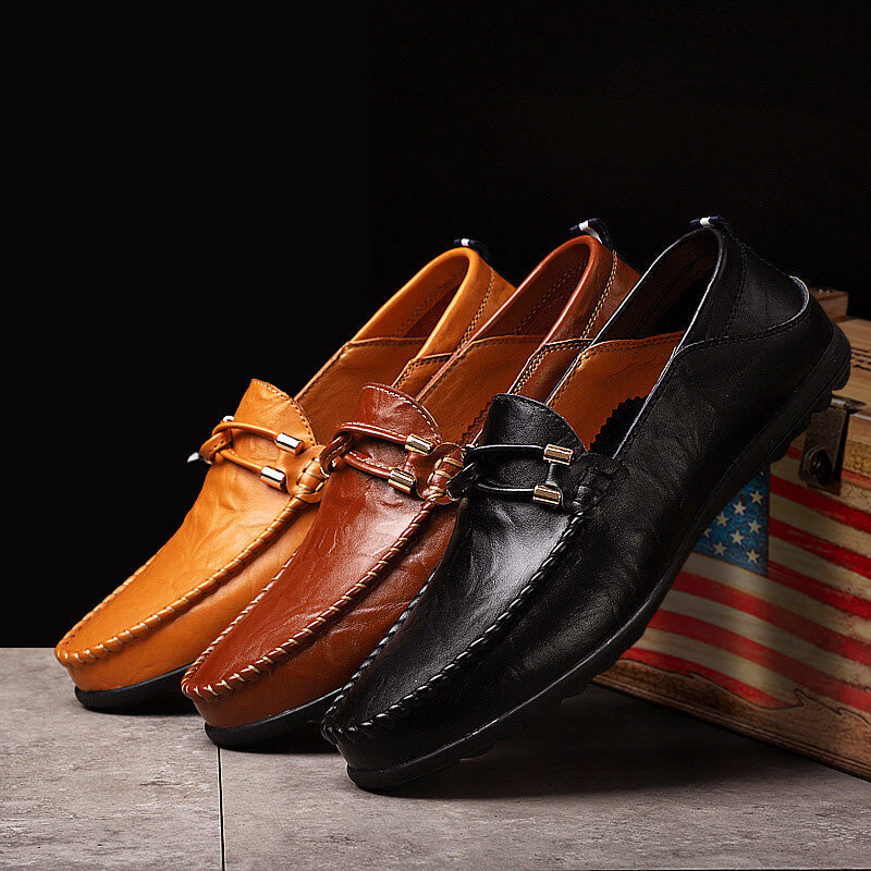 Dan Anthony Liberator Leather Loafers