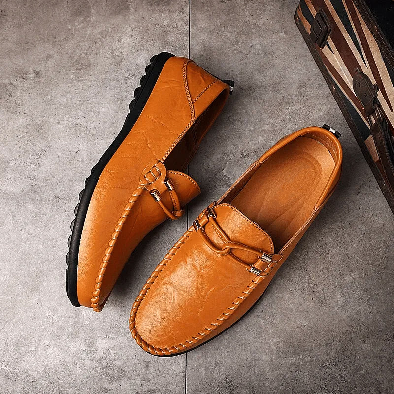 Dan Anthony Liberator Leather Loafers