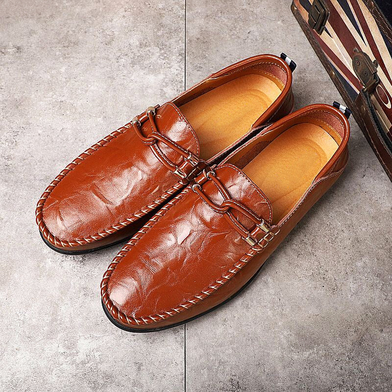 Dan Anthony Liberator Leather Loafers