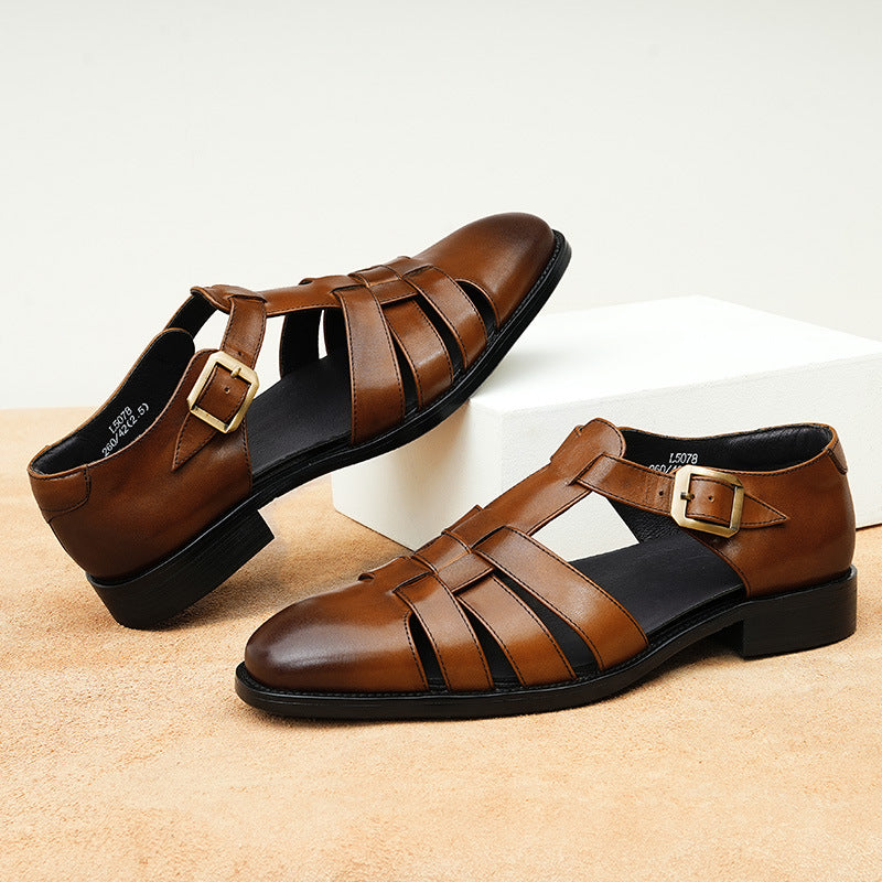 Dan Anthony Luxe Leather Sandals