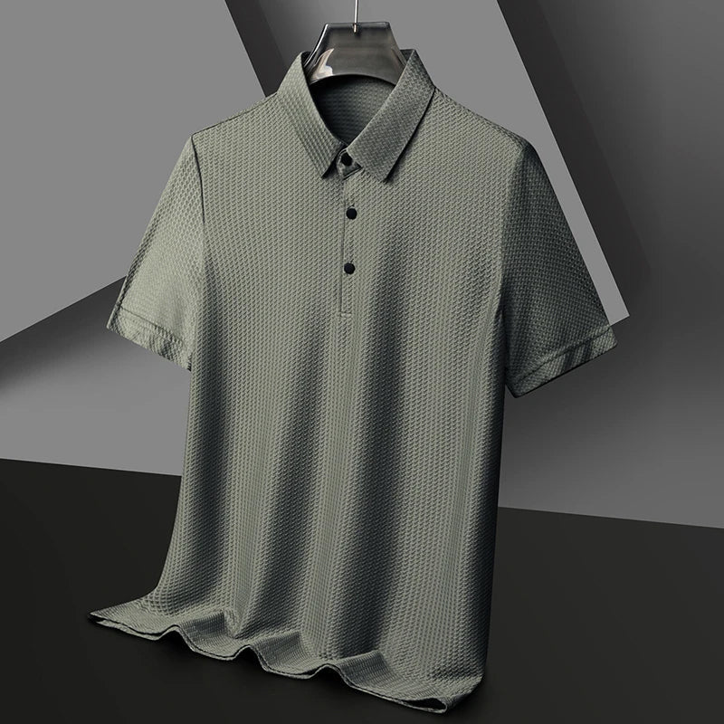 Dan Anthony Mesh Polo Shirt