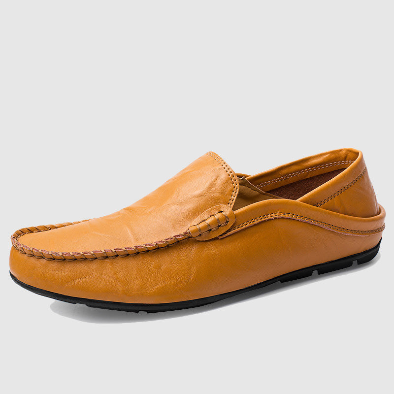 Dan Anthony Minimal Leather Loafers