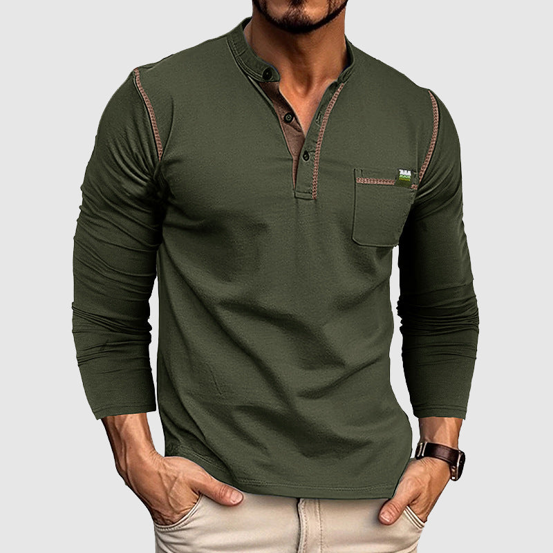 Dan Anthony Modern Henley Shirt