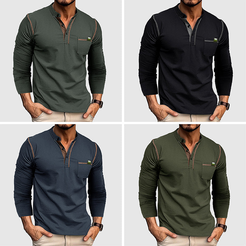 Dan Anthony Modern Henley Shirt