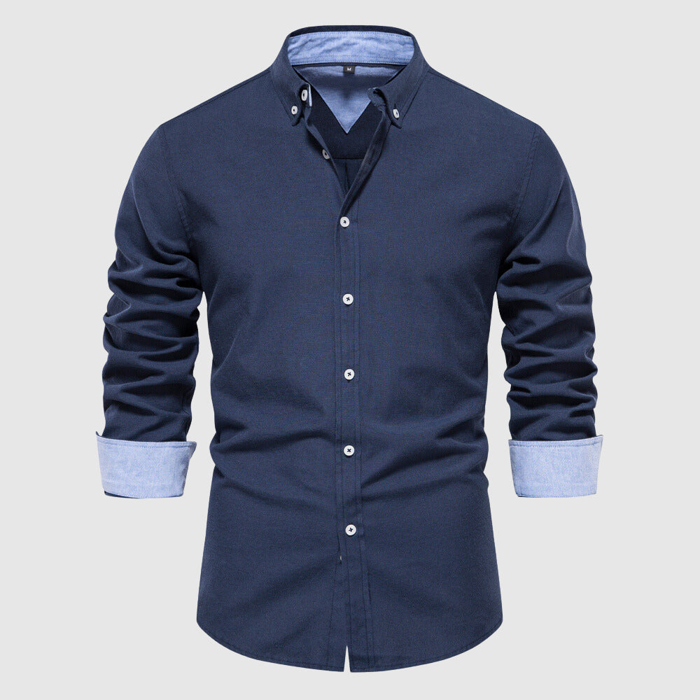 Dan Anthony Oxford Long Sleeve Shirt