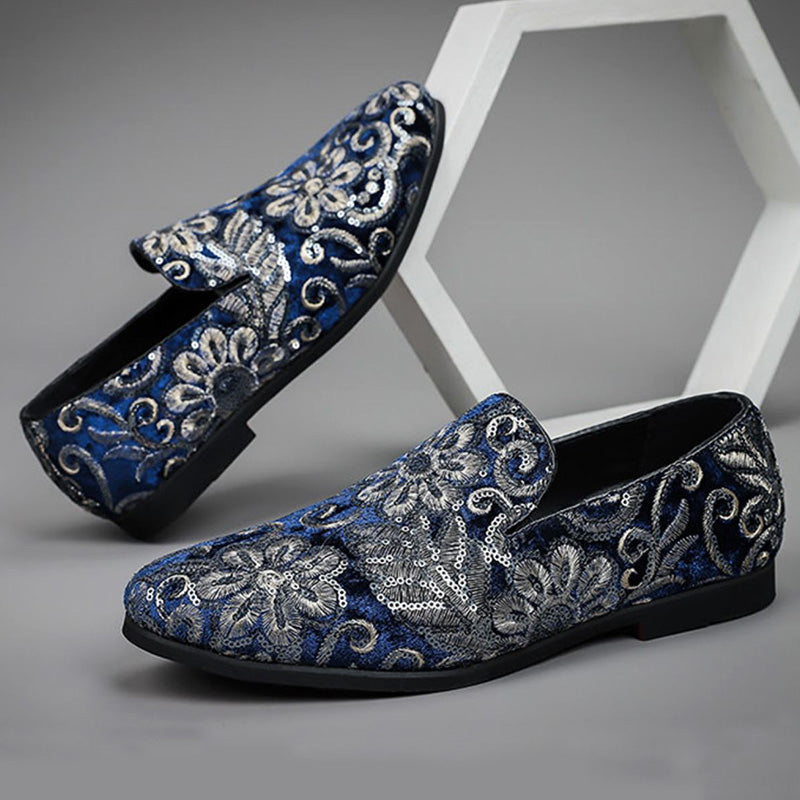 Dan Anthony Parisian Embroidered Loafers