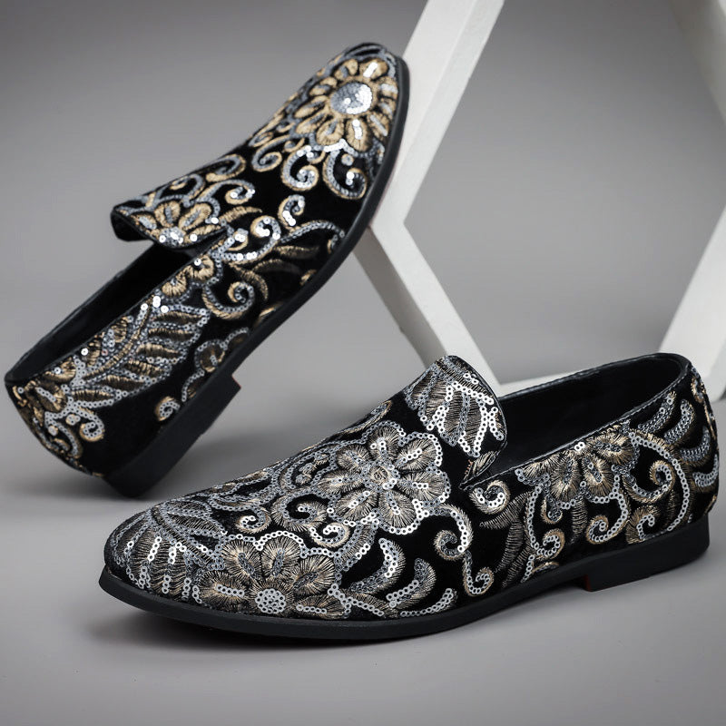 Dan Anthony Parisian Embroidered Loafers