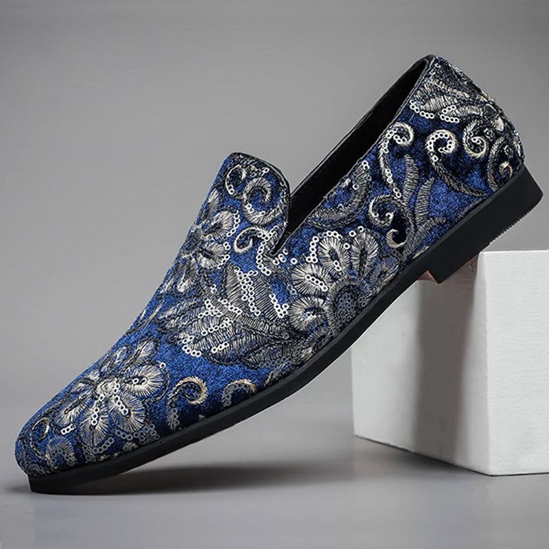 Dan Anthony Parisian Embroidered Loafers