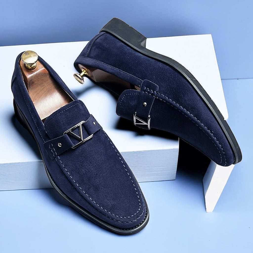 Dan Anthony Piazza Velvet Loafers