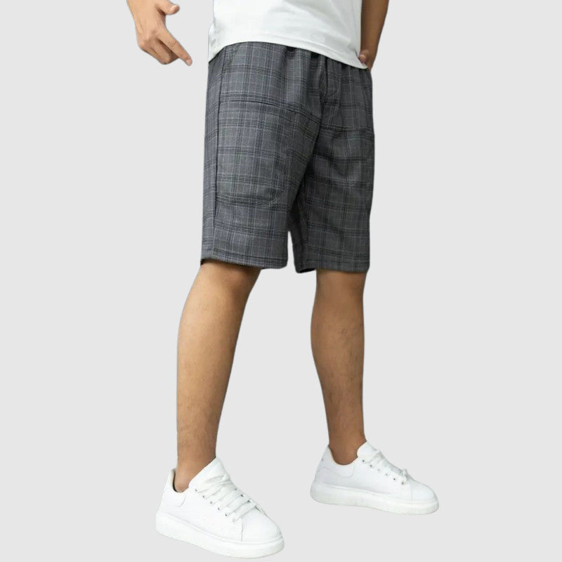 Dan Anthony Plaid Pioneer Shorts