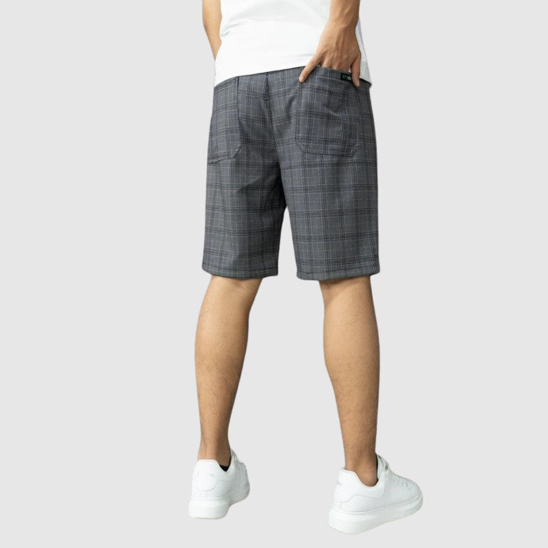 Dan Anthony Plaid Pioneer Shorts