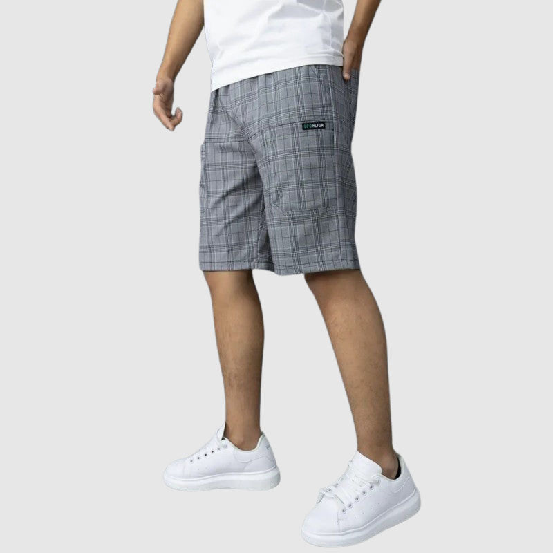 Dan Anthony Plaid Pioneer Shorts