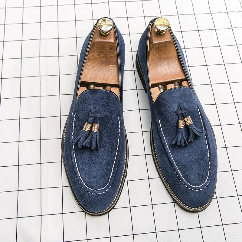 Dan Anthony Sovereign Suede Loafers