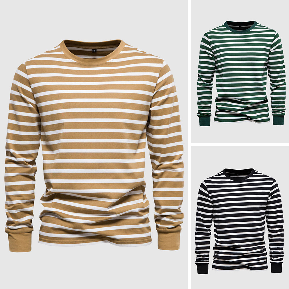 Dan Anthony Striped Cotton Sweater