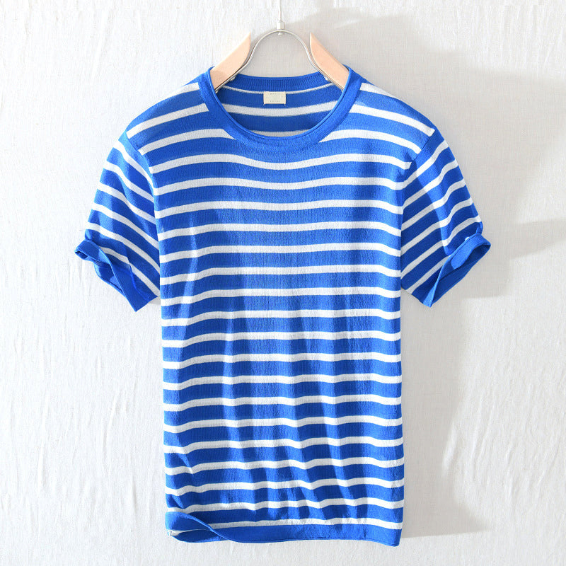 Dan Anthony Striped Cotton T-Shirt