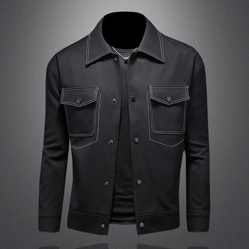 Dan Anthony Topstitch Casual Jacket