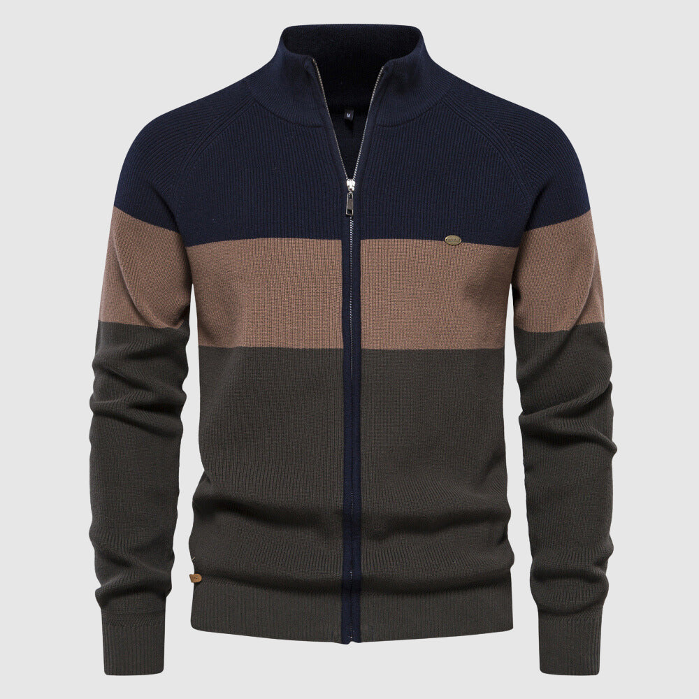 Dan Anthony Tri-Blend Zipper Cardigan