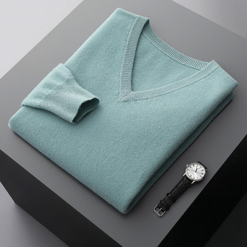 Dan Anthony V-Fashion Cashmere Sweater