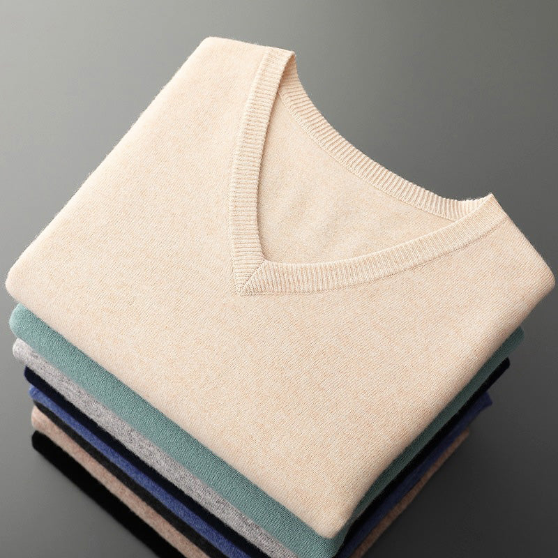 Dan Anthony V-Fashion Cashmere Sweater