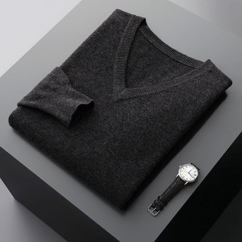 Dan Anthony V-Fashion Cashmere Sweater