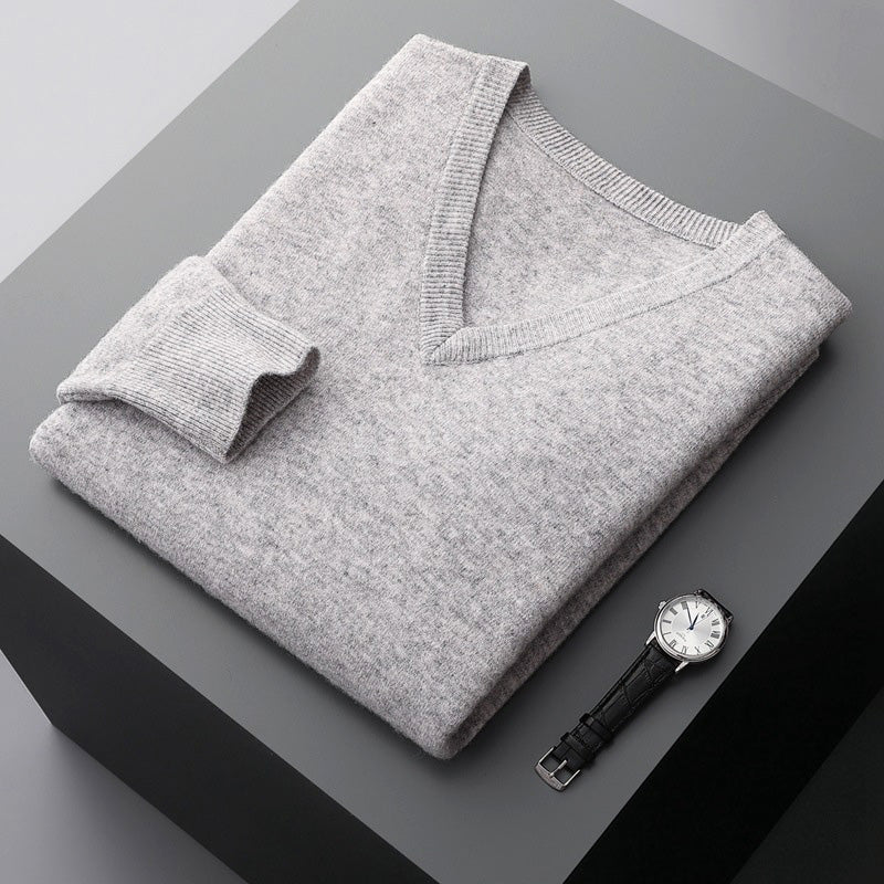 Dan Anthony V-Fashion Cashmere Sweater