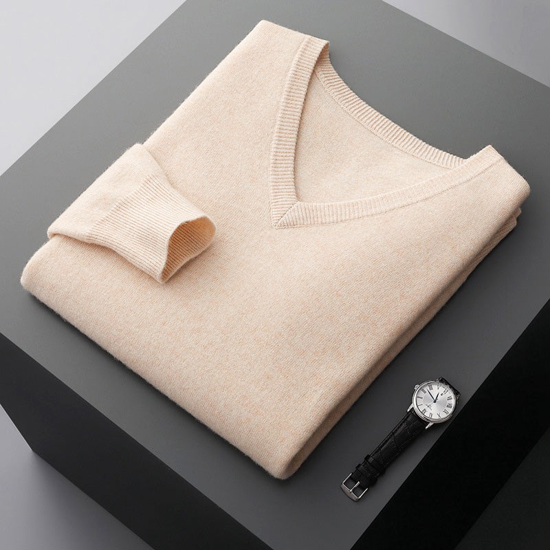 Dan Anthony V-Fashion Cashmere Sweater