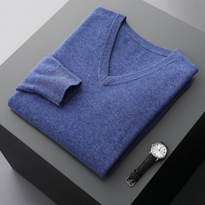 Dan Anthony V-Fashion Cashmere Sweater