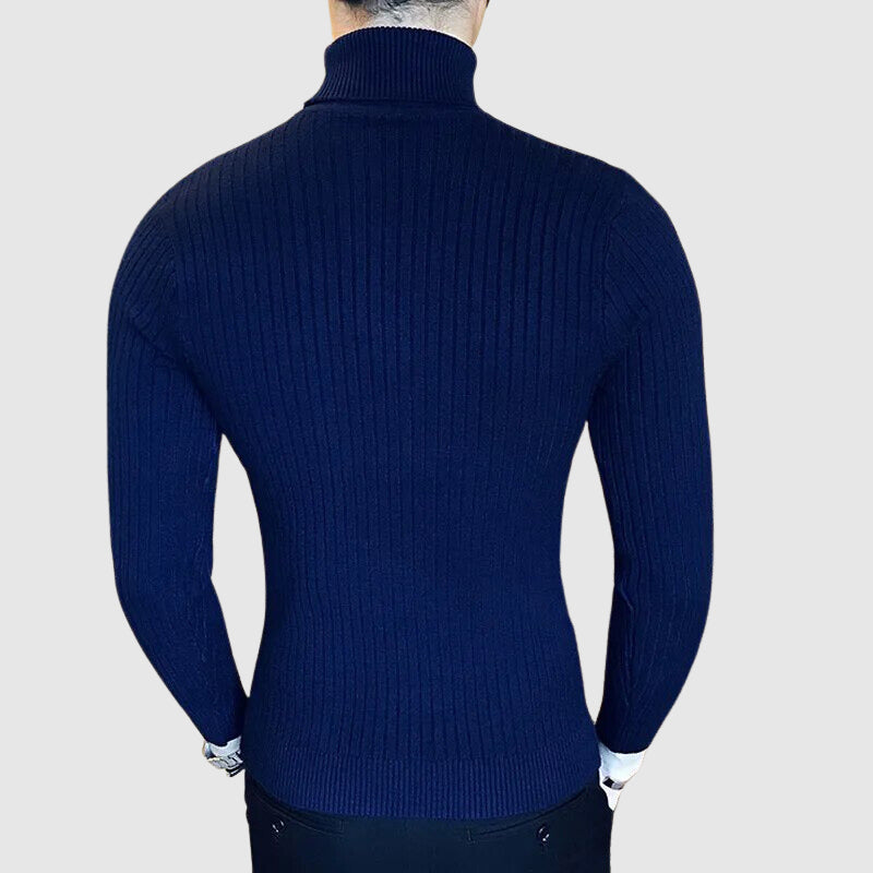 Dan Anthony Vanguard Turtleneck Cardigan