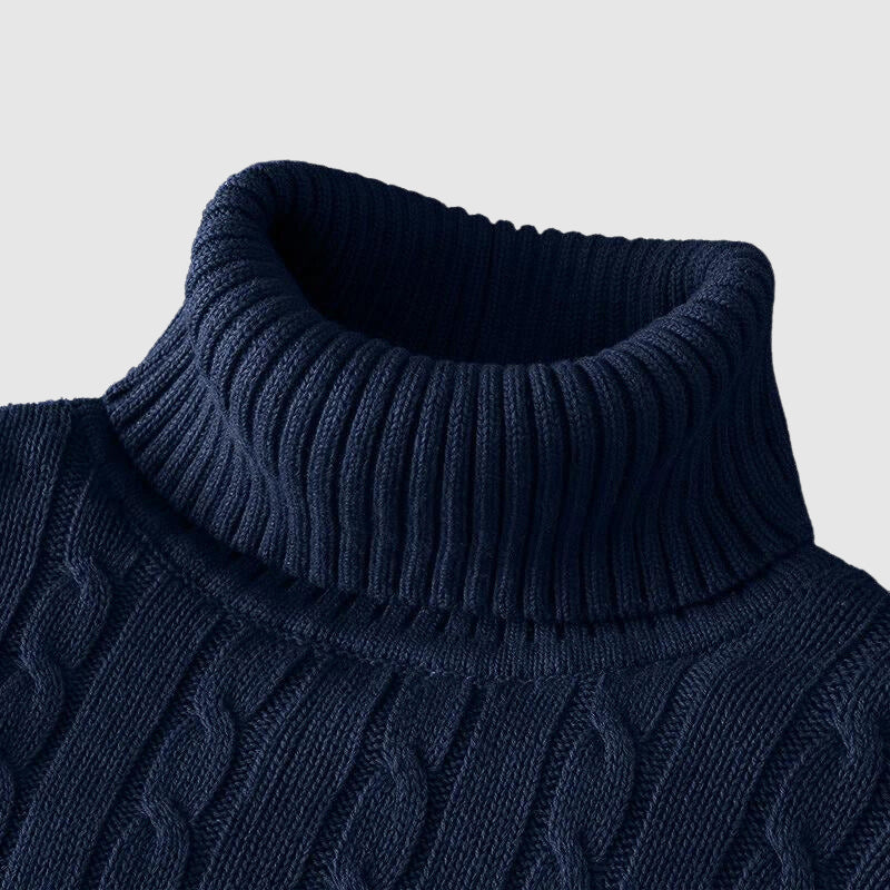 Dan Anthony Vanguard Turtleneck Cardigan