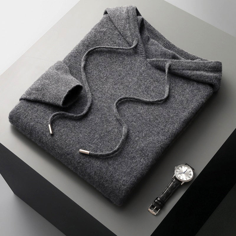 Dan Anthony Wool Knitted Hoodie